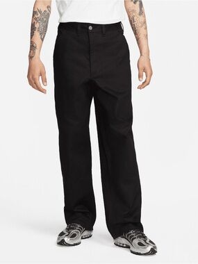 Nike Life Carpenter Pants Jeans FB7198-010 Black size 36 X 31